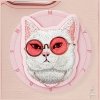 Etui Nimmy Glasses Cool Cat MagSafe do   iPhone 16 Pro Max różowy